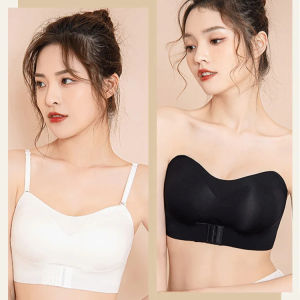 Cloud Feel Removable Shoulder Strap Gathering Bra Push Up Bra Breathable Underwear Adjustable Lingerie