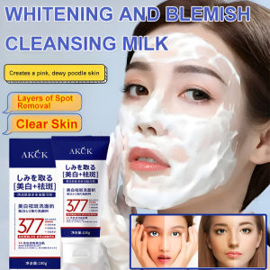 377 Whitening Cleanser 100g Brightening Cleanser Oil Control Gentle Cleanser Deep Cleansing