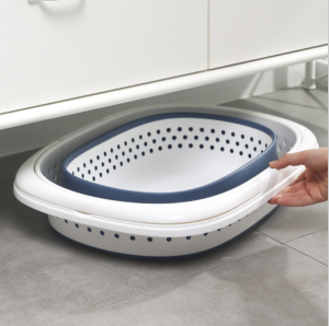 ตะกร้าผ้า ตะกร้าพลาสติก แบบพับเก็บได้ ตะกร้าใส่ผ้า ตะกร้าใส่ผ้าพับได้ มีหูหิ้ว ตะกร้า มีรูบายอากาศได้ดีเสื้อผ้าไม่เหม็นอับ ตะกร้าใส่ผ้าพลาสติก ตะกร้าใส่ผ้าแบบพับได้ - Lazada