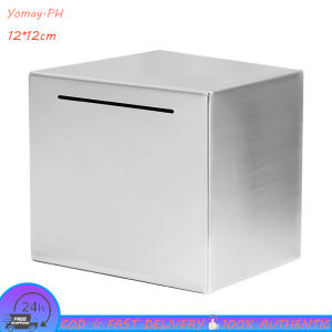 Stainless Steel Piggy Bank Savings Money For Daily Life