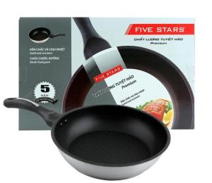 Chảo chống dính 3 đáy Fivestar Cao Cấp
