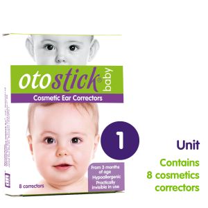 OTOSTICK BABY PERMANENT STICK OUT PROMINENT EAR CORRECTOR 8 UNITS OTOPLASTY LOOK NONSURGICAL BIG BAT EARS PIN BACK EARS