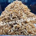 Cá cơm chiên giòn tẩm vị (có video). 