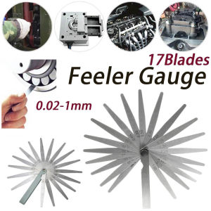 Multi specification high-precision feeler gauge 0.02-1.0mm stainless steel gap measuring tool
