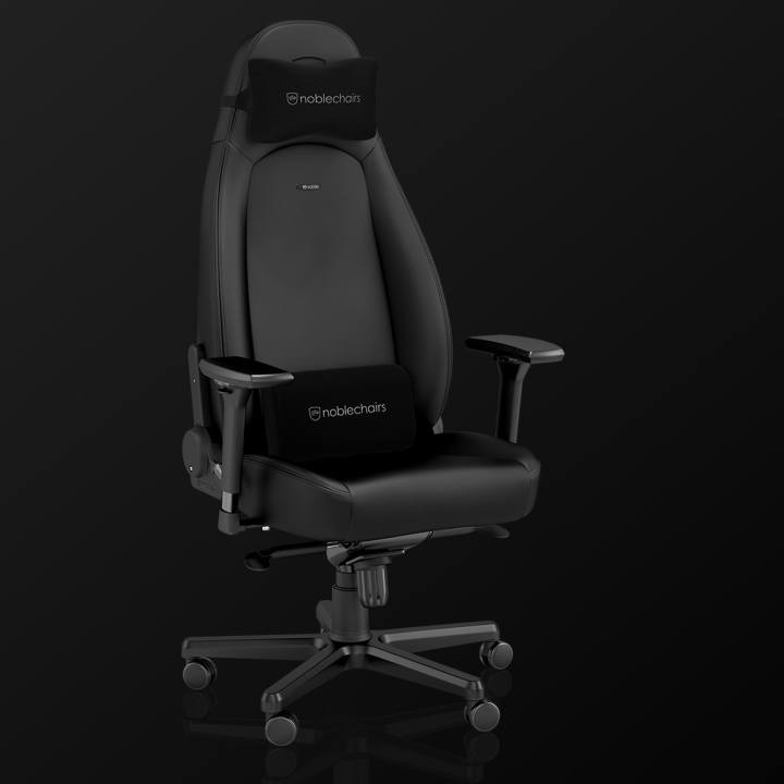  noblechairs ICON BLACK EDITION Innovative PU Leather for Perfect