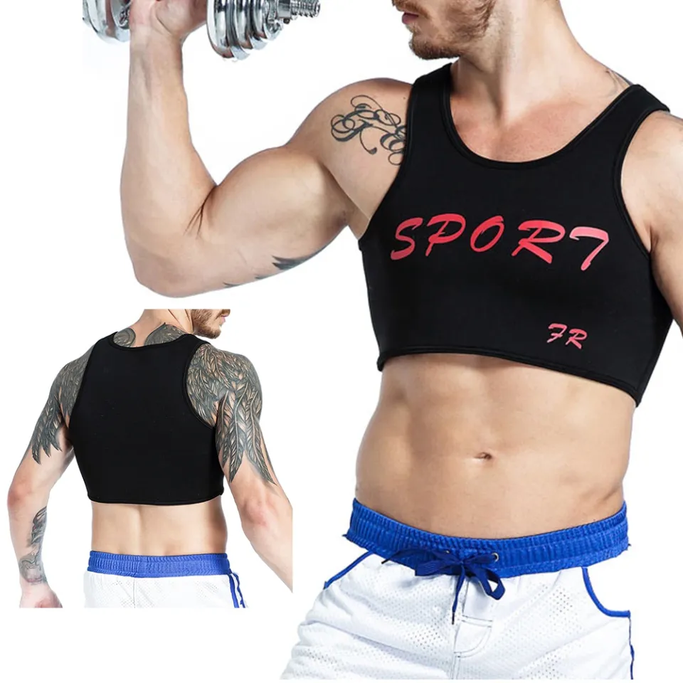Ready] Men Sports Football Dumbbell Neoprene Training Chest Protector Sport  Gym Vest