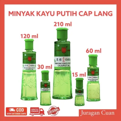Minyak Kayu Putih Cap Lang 15 ml 30 ml 60 ml 120 ml / MKP 15 ml 30 ml 60 ml 120 ml