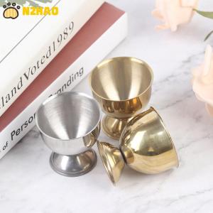 【N2HAO】 Stainless Steel Boiled Egg Cups Stand Rack Eggs Holder Egg Holder Cooking Tool