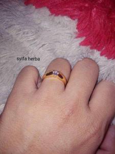 Cincin Xuping Perhiasan Wanita Motif MATA Gold