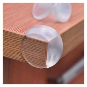 Pengaman Pelindung Siku Meja Sudut Kaca Kayu Besi Transparan Bayi Oval HARGA TERMURAH PROMO !!!