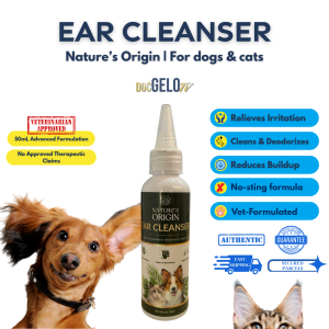 NATURES ORIGIN EAR CLEANSER FOR DOGS AND CATS 50ML