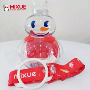 BOTOL MIXUE 700ML TALI TUMBLER AIR MINUM 700 ML SNOW KING SEDOTAN