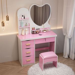 Dressing Table With Mirror Dressing Table With Mirror And Storage Makeup Table Dresser Table With Mirror And Storage Table Home Princess Makeup Light with Mirror