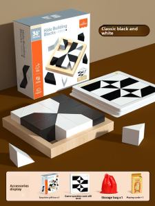 FCMWZ    Educational Building Blocks Puzzle 3-6 Years Old Children