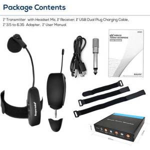 Erhu flute Professional UHF Wireless Microphone for amplifiers speaker