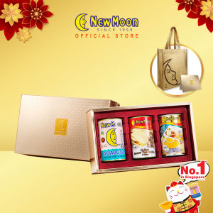 New Moon Diamond Gift Set (New Zealand Abalone + Golden Ingot Top Shell + Chicken Broth)