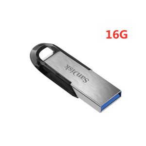 【100% Original】SanDisk Ultra Flair Flash Drive 16GB/32GB/64GB/128GB USB 3.0 U Disk (Speed Up to 150MB/s)
