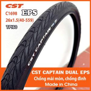 Lốp xe đạp thể thao CST CAPTAIN Dual EPS Defender 26x1.5(40-559) C1698 chống mài mòn chống đinh Made in China