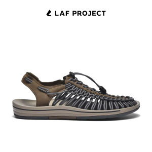 Sandal Gunung Pria Wanita Sendal Travelling Kekinian Cokelat Abu Tali Terra LAF Project