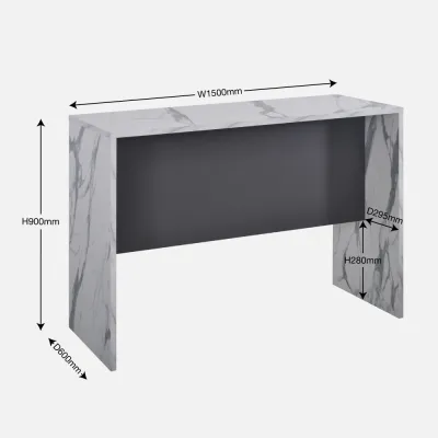 [SIAP PASANG] Como Home 4/5ft VENA Island Table with Drawers | Kitchen Island with Storage | Almari Dapur | Melamine