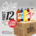 Sirup Mangga 1 liter Nabata food Syrup Mango Botol Plastik. 