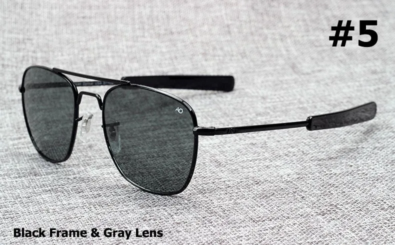 JackJad New Fashion Polarized AO Army Military Style Aviation Sunglasses  Men Dri