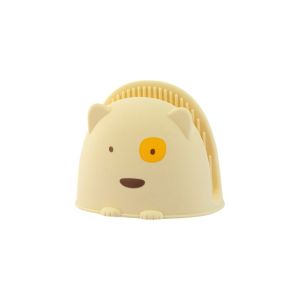 EDDY SONG Anti Slip Anti Scald Clip Silicone Grip Stainless Steel Heat-Insulating Clip Tray Holder Cartoon Pot Gripper Kitchen