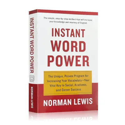 1/2/3 Book For Option หนังสือภาษาอังกฤษ 30 Days To Better English | Power Made Easy | Instant Word Power | By Norman Lewis Handbook | English Book For Learning English Grammar Bulding Vocabulary | Improve Spelling Skill | English Learning Book New