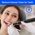 Plaque Remover for Teeth, Tartar Remover for Teeth Cleaning with 4 Replaceable Heads and 3 Adjustable Modes, Rechargeable Teeth Cleaning Plaque Remover for Home. 