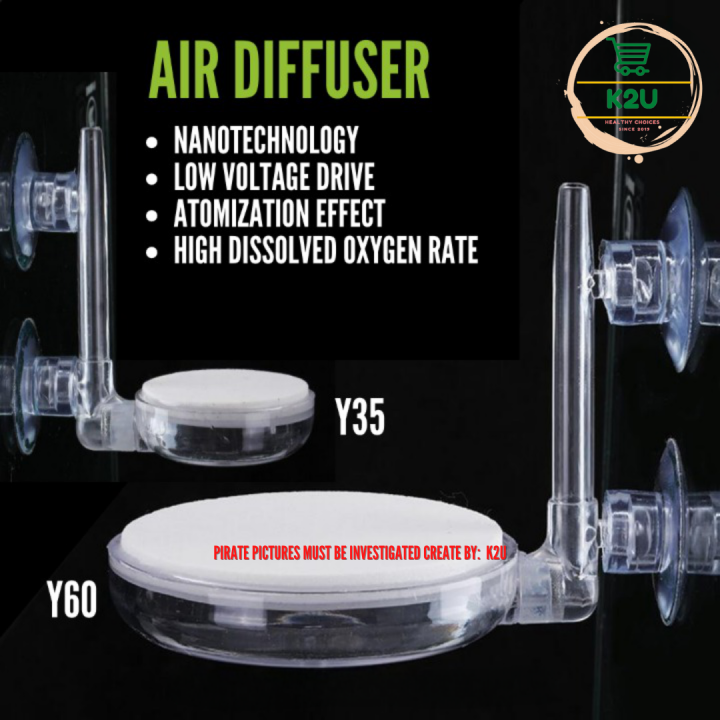 YT Air Diffuser Aquarium Fish Tank Oxygen Lazada