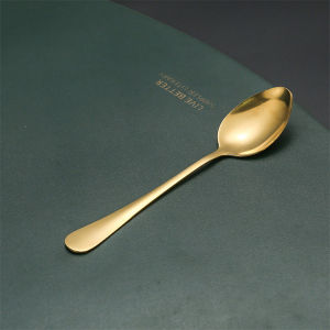 REAL PIC 6 buah sendok atau garpu makan stainless emas