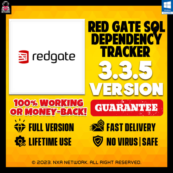 Red Gate SQL Dependency Tracker 3.3.5.2548 | Guide Provided | Lifetime ...