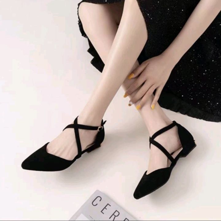 Flat Sandals Closed Toe Shoes With Ankle Strap Brown Closed Toe