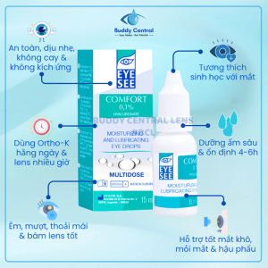 Nước nhỏ mắt nước mắt nhân tạo Avizor Eye See Comfort / Lacrifresh - Buddy Central