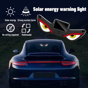 【COD&Fast Delivery】 Suction Cup Solar Powered Car Neon Light Dynamic Display Wireless Smart LED Lights Gifts Vibration Lights on Car Interior Decor Light