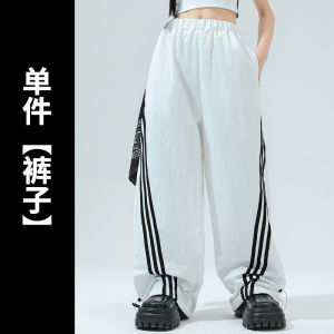 สาวใหม่สตรีทแดนซ์ jazz เสื้อกล้ามแขนสั้นโชว์สะดือชุดโชว์โชว์เต้นแจ๊สเด็กสไตล์เกาหลีหน้าร้อน 12.30