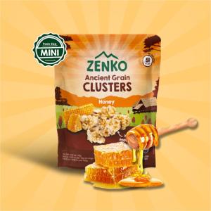 Zenko Superfoods - Ancient Grain Clusters - Golden Honey (Healthy Sorghum Snack) ( Mini Pack)