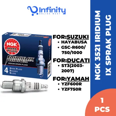 NGK CR9EIX 3521 Iridium IX Spark Plug For Suzuki/ Ducati/ Yamaha/ Kawasaki