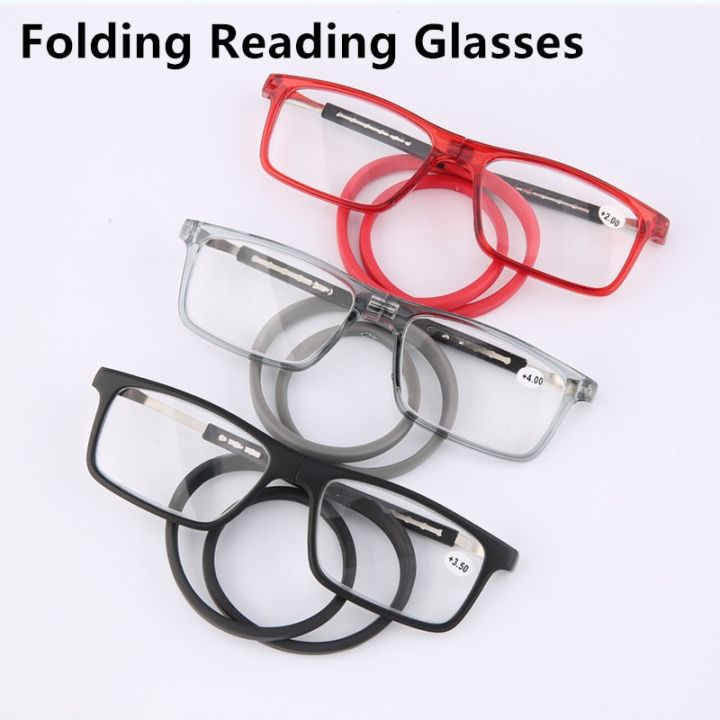 Magnetic folding reading glasses deals