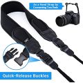 JJC Adjustable Camera Shoulder Neck Strap for Sony 7 A7S A7R Mark II III Fujifilm X-T3 X-T2 X-Pro2 X-Pro1 Nikon Z8,Quick Release Design. 