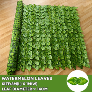 Artificial Wall Plant Fence Artificial Grass Fence Faux Hedge Privacy Fence Leaves Faux Ivy Leaf Privacy Garden Fence Screen Home Fence Garden Decor