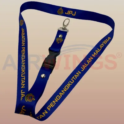 AIRWINGS | LANYARD | SUBLIMATED STRIP WITH BUCKLE | JPJ WITH BUCKLE