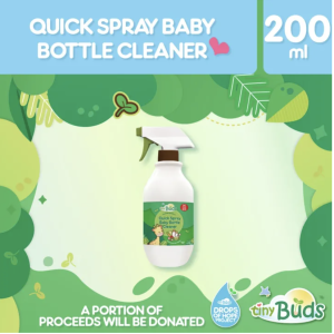 Tiny Buds Quick Spray Baby Bottle Cleaner 200ml
