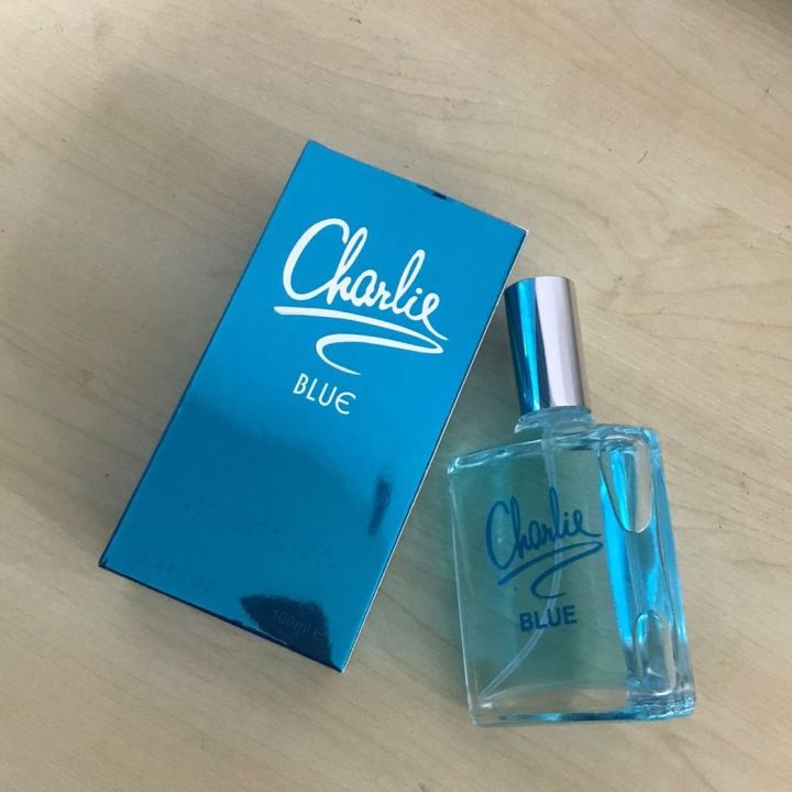 Perfume Charlie Blue Eau De Toilette Spray Classic Scent -100ml