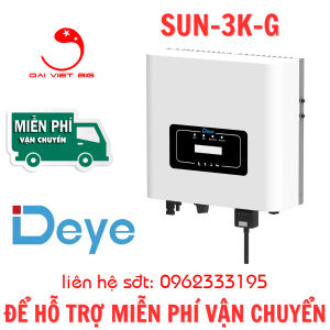 Biến tần hòa lưới DEYE 3kW | Inverter DEYE 3KW SUN-3K-G04