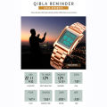 Muslim Digital Watch for Prayer Qibla Compass Hijri Calendar Quran Bookmark City Backlight Men Azan Watches Islamic. 