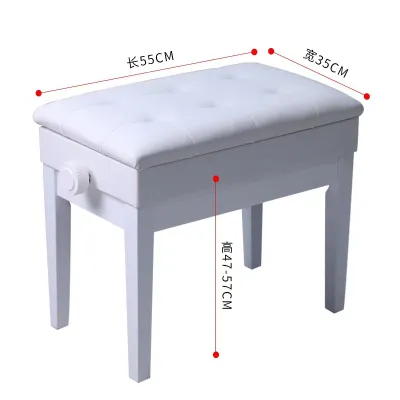 1221【Malaysia Ready Stock】Adjustable Piano Bench Single Seat Children Piano Seat Piano Chair Moden Keyboard Piano Bench Piano Stool可调高度钢琴椅子钢琴凳