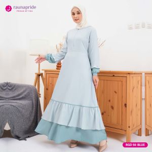 Baju Gamis Wanita Dewasa / Rauna GD-50 / Fashion Muslim 2023