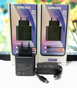 Charger SAM Galaxy S23 Ultra 280W USB TYPE C TO TYPE C Fast Charger Super Fast Charging 2.0