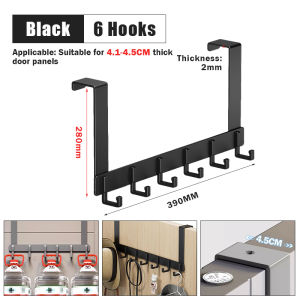 【✅SG stock】No Drill Door Hanger Hooks Clothes Hook For Kitchen Bathroom Toilet